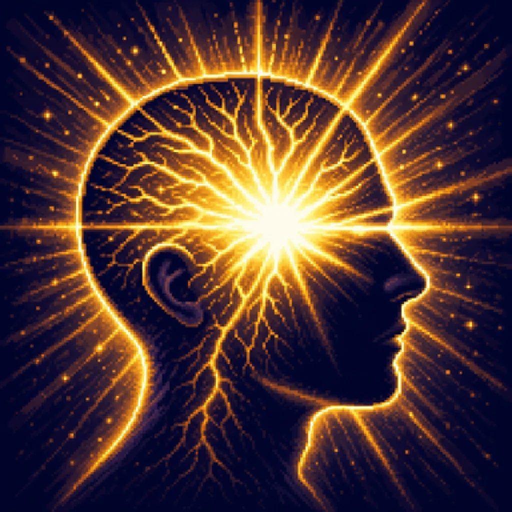 A head filled with light, the emblem of the Mind, the aspect of Sóphiel